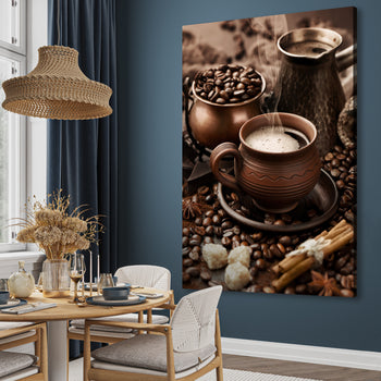 Canvastavla - Espresso Essence (50x70)