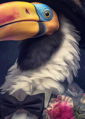 Canvastavla - The Chic Toucan